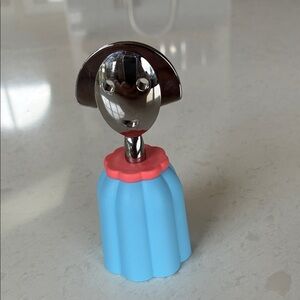 Alessi Blue,pink and Silver Bottle closure